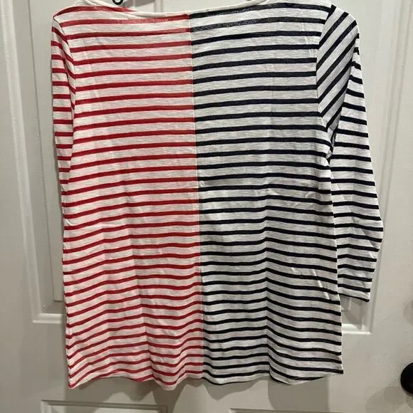 Anthropologie Pure Good small striped shirt - Picture 3 of 6